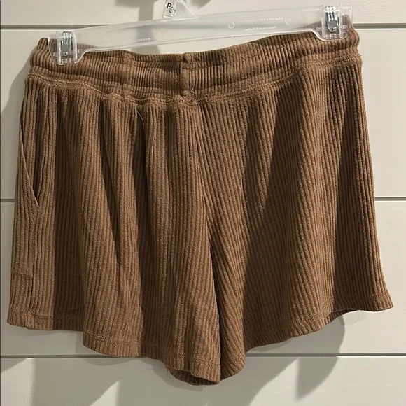 Elan Brown Ribbed Lounge Set - Picture 3 of 9